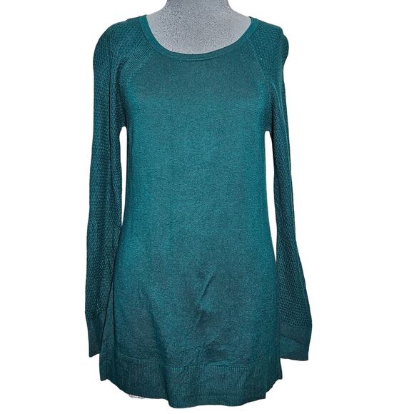 Loft Lightweight Green Sweater Size Small - Picture 1 of 3